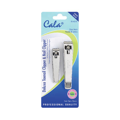 Cala Deluxe Toenail Clipper & Nail Clipper 2 count