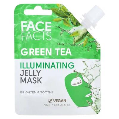 Face Facts Green Tea Jelly Mask Illuminating
