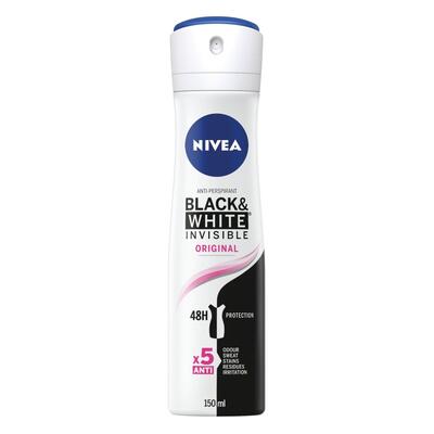 Nivea Anti Perspirant  Black and White Original 150 ml