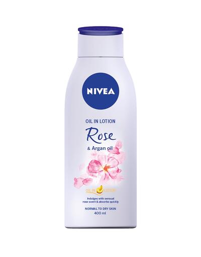 Nivea Rose Argan Lotion 400ml