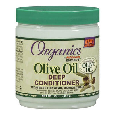 Africa's Best Organics Olive Oil Extra Virgin Conditioner Deep 15 oz