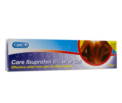 Care Ibuprofen Gel 5% 100 g