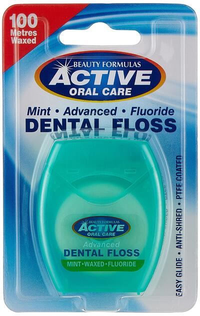 Beauty Formulas Active Oral Care Dental Floss 100m