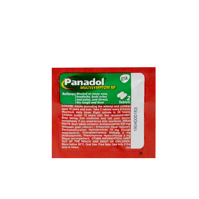 Panadol Cold & Flu Multi Symptom 2ct