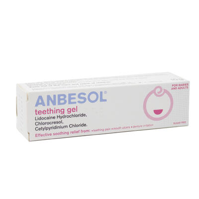 Anbesol Adult Strength Teething Gel  10 g