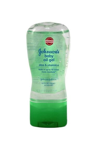 Johnson's Baby Oil Gel Aloe and Vitamin E 6.5 fl oz