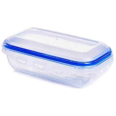 Food Container 580ml Rectangle Snap