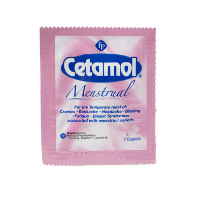 Cetamol Menstrual Capsules 2ct