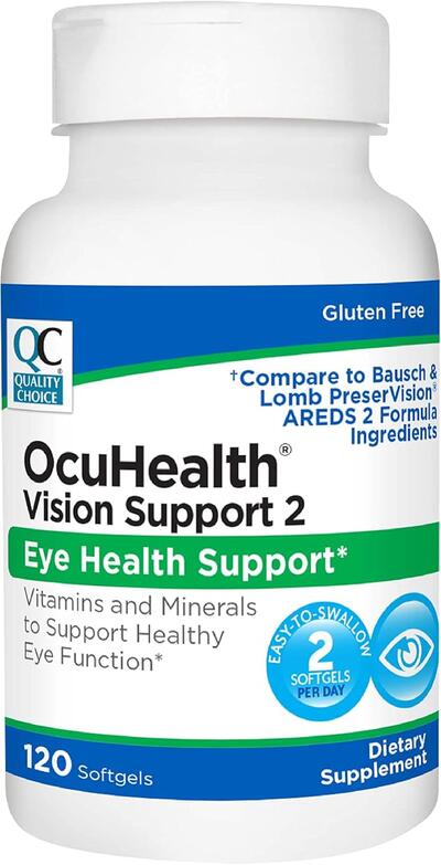 Ocuhealth Vision Support 120 Sofgels