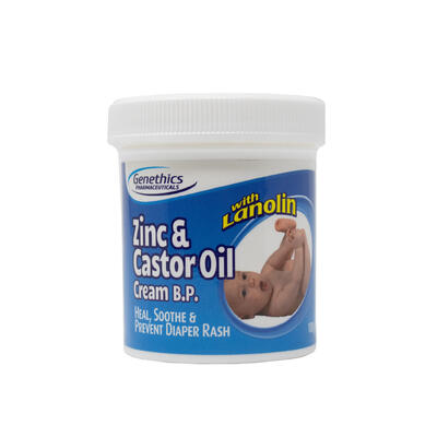 Genethics Zinc + Castor Oil Cream 100g