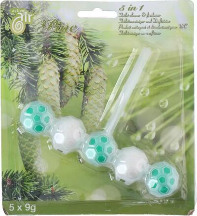 Active Air Toilet Cleaner 5x9g