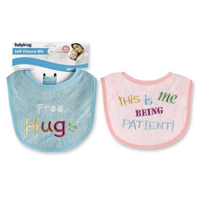 Baby King Self Closure Bib 1 count