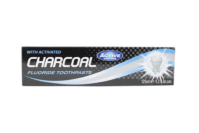 Beauty Formulas Activated Charcoal Fluoride Toothpaste 125ml