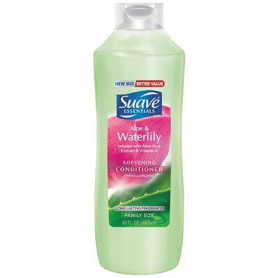 Suave Essentials Aloe & Waterlily Softening Conditioner 30 oz