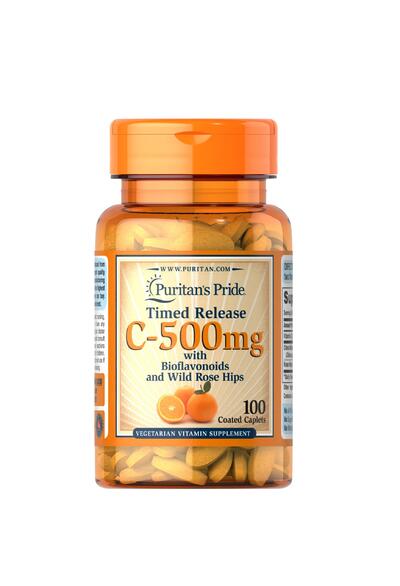 Puritan's Pride  C-500mg with Wild Rose Hips 100ct