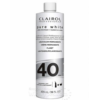 Clairol Pure White Developer 40 Volume 16oz