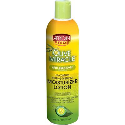 African Pride Olive Miracle Moisturizer Lotion 12oz