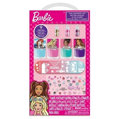 Barbie Nail & Body Art 9pcs