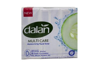 Dalan Multi-Care Micellar Water & Fresh Cucumber Soap 3pk