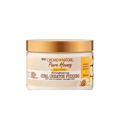 Creme Of Nature Pure Honey Hair Food Curl Pud 11.5