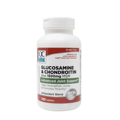 QC Glucosamine Chondroitin Advanced Joint Support 120 Tablets