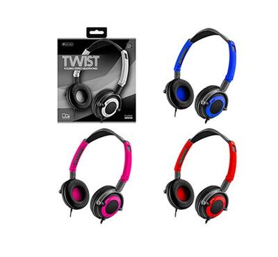 Twist Folding Headphone w/Mic