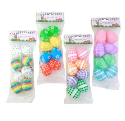 Printed Easter Eggs 8pcs