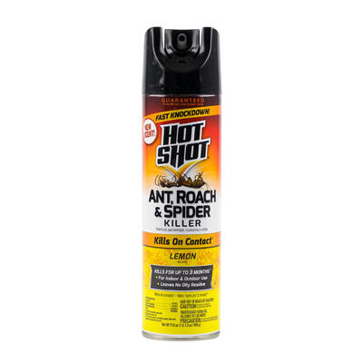 Hot Shot Ant, Roach & Spider Killer Lemon 17.5oz