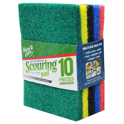 Housecare Multi Purpose Scouring Pad 10pcs