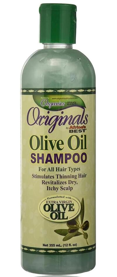 Aficas Best Olive Oil Shampoo 12oz