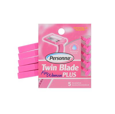 Personna Women Twin Blade Shaver 5pk