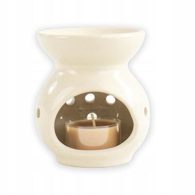 Cream Ceramic Oil Burner