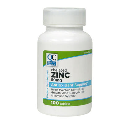 QC Zinc 50mg 100ct