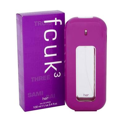 Fcuk 3 W Edt Sp 3.4oz
