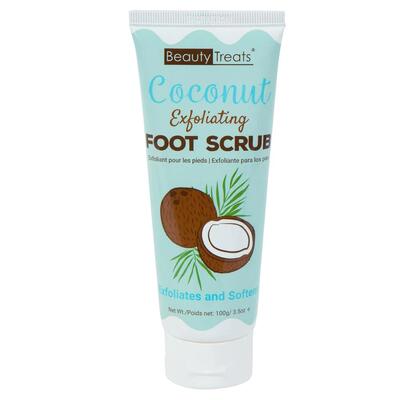 Beauty Treats Coconut Exfoliating Foot Scrub 100ml 1 count