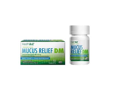 Health A2Z Mucus Relief 400mg 10 count