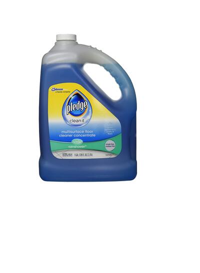 Pledge Multi Surface Floor Cleaner Rainshower 1 Gallon