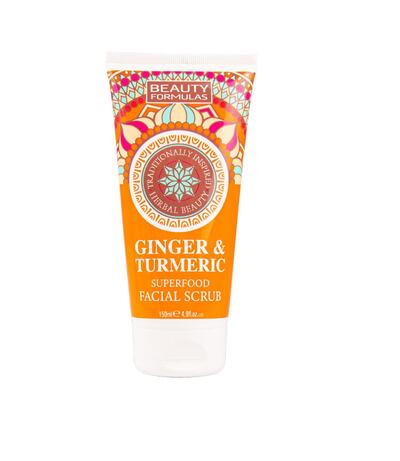 Beauty Formula Ginger and Turmeric Facial Scrub 150ml