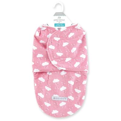 DNR Petite l'amour Super Soft Swaddle Sack Pink