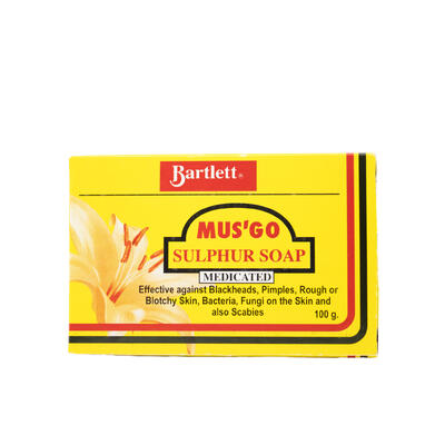 Bartlett Mus'go Medicated Sulphur Soap 100g