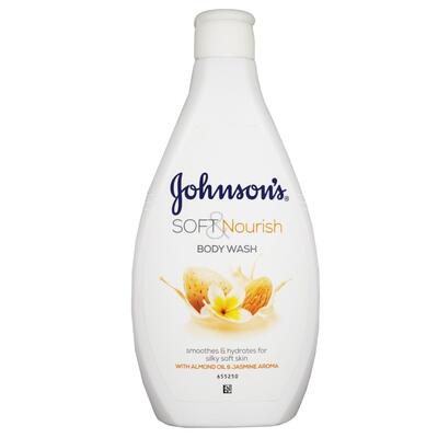 Johnsons Baby Wash Soft Almond Oil & Jasmine 400ml