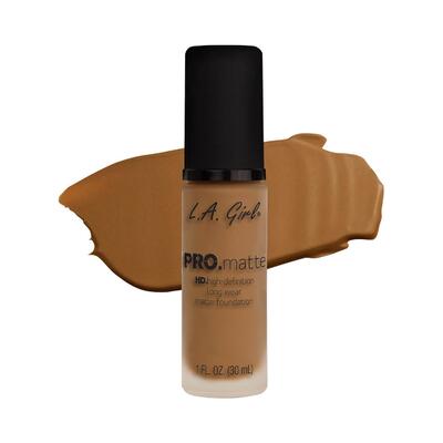 L.A Girl Pro Matte Foundation Caramel 1oz