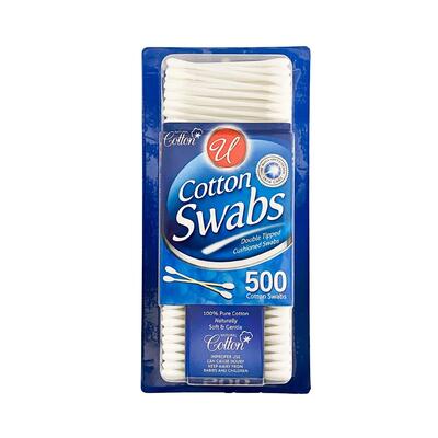 U Cotton Swabs 500ct