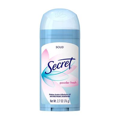 Secret Solid Deodorant Stick Powder Fresh 76g