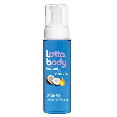 Lotta Body Coconut & Shea Oils Wrap Me Foaming Mousse 7oz