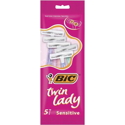 Bic Disposable Razors Twin Lady Sensitive 5 count