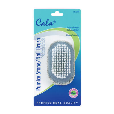 DNR Cala Pumice Stone & Nail Brush