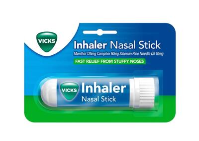 Vick Inhaler on Card  0.007oz