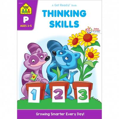 Preschool Workbooks Thinking Skills 32 Pages