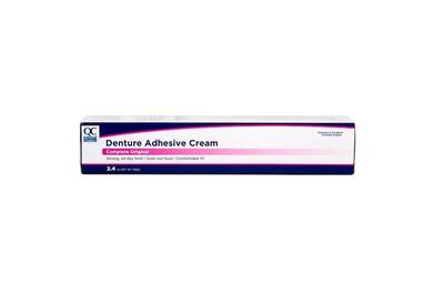 QC Denture Adhesive Cream 2.4oz